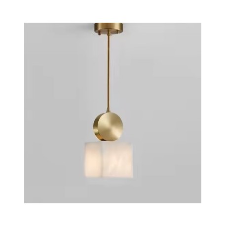 77-50583 SE21-MB-10 CUBICO MARBLE PENDANT 10X20cm G9 IP20 220V 2 YEARS WARRANTY