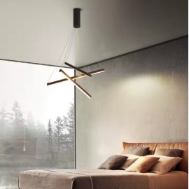 77-50606 SE LED 30 BEATRICE BLACK  PENDANT 60x16x8cm 30W IP20 3CCT 2 YEARS WARRANTY