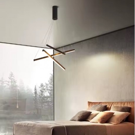 77-50606 SE LED 30 BEATRICE BLACK  PENDANT 60x16x8cm 30W IP20 3CCT 2 YEARS WARRANTY