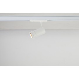 77-9120 ZUMO-SP-18W-WH-3PH ZUMO SPOTLIGHT 18W WHITE ZOOMABLE 3PHASE 6.8x7x23cm 220-240V KGP DRIVER COB