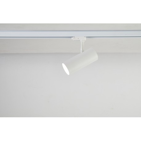 77-9122 GOZO-SP-30W-WH-3PH GOZO SPOTLIGHT 30W WHITE 3PHASE 7.6x18.2x24cm 220-240V LIFUD DRIVER COB BRID