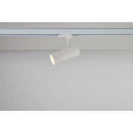 77-9124 GOZO-SP-18W-WH-3PH GOZO SPOTLIGHT 18W WHITE 3PHASE 6.6x7x22cm 220-240V LIFUD DRIVER COB BRIDGLU