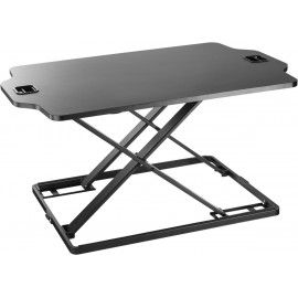 381331 CRYSTAL AUDIO ERGONOMIC STANDING DESK SD-1 79,5x54x40,7 BLACK