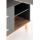60-31040 SERGIO XL, desk, anthracite matt - wotan oak