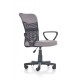 60-21871 TIMMY o.chair, color: grey / black DIOMMI V-CH-TIMMY-FOT-POPIEL