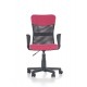60-21872 TIMMY o.chair, color: pink / black DIOMMI V-CH-TIMMY-FOT-RÓŻOWY