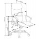 60-21974 VIRE chair color: green DIOMMI V-CH-VIRE-FOT-ZIELONY