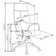 60-21979 VOYAGER chair color: blue/black DIOMMI V-CH-VOYAGER-FOT-NIEBIESKI