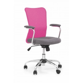 60-20332 ANDY chair color: grey/pink DIOMMI V-CH-ANDY-FOT-RÓŻOWY