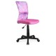 60-20605 DINGO chair color: pink with decorations DIOMMI V-CH-DINGO-FOT-RÓŻOWY
