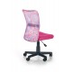 60-20605 DINGO chair color: pink with decorations DIOMMI V-CH-DINGO-FOT-RÓŻOWY