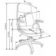 60-20619 EDISON chair color: black DIOMMI V-CH-EDISON-FOT-CZARNY