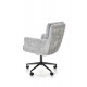 60-20690 FLORES swivel armchair, light grey DIOMMI V-CH-FLORES-FOT-J.POPIEL