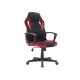 80-2898 FOTEL OBROTOWY DAKAR CZARNY/CZERWONY