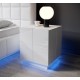 60-19901 bedside cabinet REJA (set of 2) white gloss/white gloss DIOMMI CAMA-REJA-SZAFKA-NOCNA-BI/BI