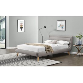 60-20624 ELANDA 140 bed, color: light grey DIOMMI V-CH-ELANDA_140-LOZ-J.POPIEL