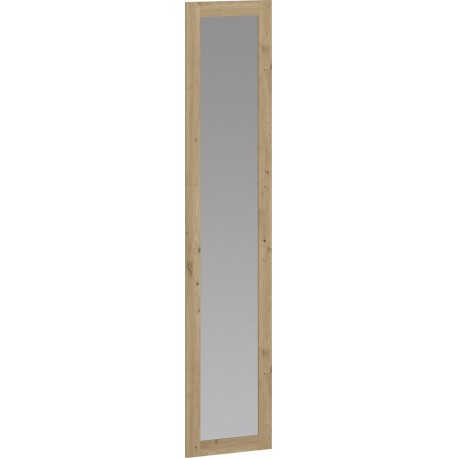 60-24946 FLEX - F3 front with mirror for the MODULAR WARDROBE SYSTEM - artisan oak