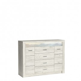 60-32865 INDIANAPOLIS chest of drawers I7 kratf white