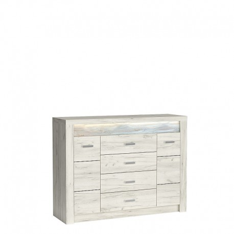 60-32865 INDIANAPOLIS chest of drawers I7 kratf white