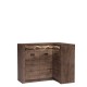 60-32866 INDIANAPOLIS corner chest of drawers KAT I15 dark ash tree
