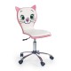 60-21401 KITTY 2 chair color: white/pink DIOMMI V-CH-KITTY_2-FOT