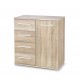 60-22279 LIMA KM-2 chest, color: sonoma oak DIOMMI V-PL-LIMA-KM2-SONOMA