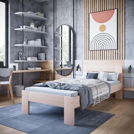 60-29347 MATILDA 90 bed, color: natural
