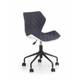 60-21497 MATRIX children chair, color: white / grey DIOMMI V-CH-MATRIX-FOT-POPIEL
