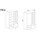 60-31540 MILO hallway wardrobe artisan