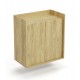 60-22429 MOBIUS cabinet 2D color: hikora oak DIOMMI V-PL-MOBIUS-SZAFKA_2D-HIKORA