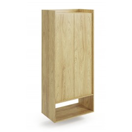 60-22401 MOBIUS regal 2D color: hikora oak DIOMMI V-PL-MOBIUS-REGAŁ_2D-HIKORA