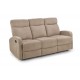 60-21644 OSLO 3S sofa with recliner function color: beige DIOMMI V-CH-OSLO_3S-SOFA-BEŻOWY