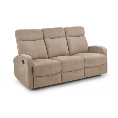 60-21644 OSLO 3S sofa with recliner function color: beige DIOMMI V-CH-OSLO_3S-SOFA-BEŻOWY