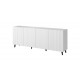 60-19842 PAFOS chest of drawers 200 4D DIOMMI CAMA-PAFOS-KOM-200-BI/BI