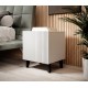 60-19860 PAFOS night stand white/white DIOMMI CAMA-PAFOS-SZAFKI-NOCNE-BI/BI