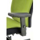 60-22093 POP office chair, color: black / green DIOMMI V-NS-POP-FOT-ZIELONY