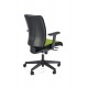 60-22093 POP office chair, color: black / green DIOMMI V-NS-POP-FOT-ZIELONY
