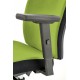 60-22093 POP office chair, color: black / green DIOMMI V-NS-POP-FOT-ZIELONY