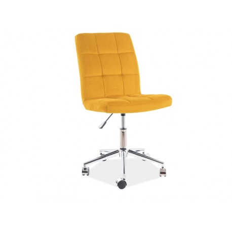 80-2249 Q-020 VELVET CURRY BLUVEL 68 SIVEL CHAIR DIOMMI OBRQ020VCU