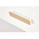 60-22701 SILVIA bedside table, white - gold DIOMMI V-PL-SILVIA-SZAFKA_N-BIAŁY/ZŁOTY