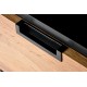 60-22702 SILVIA bedside table, wotan oak - black DIOMMI V-PL-SILVIA-SZAFKA_N-WOTAN/CZARNY