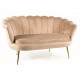 80-3201 SOFA CAMELLIA 2 VELVET BEŻOWY BLUVEL 28/ZŁOTY