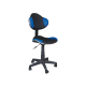 80-2188 SWIVEL CHAIR Q-G2 BLUE/BLACK DIOMMI OBRQG2N/C