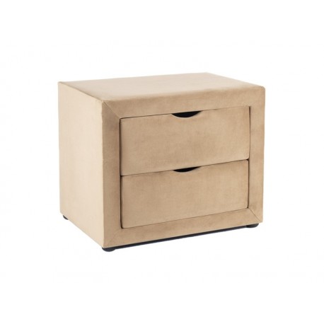 80-3148 SZAFKA NOCNA ET-002 VELVET BEŻOWY BLUVEL 28