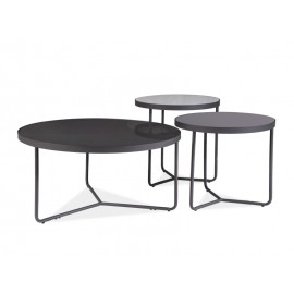 80-1498 ARTEMIDA BENCH GRAY + BLACK / BLACK (SET) DIOMMI ARTEMIDASZC