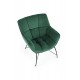 60-24891 BELTON leisure chair color: dark green