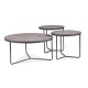 80-1701 BENCH DEMETER GRAY (CONCRETE EFFECT) / BLACK (SET) DIOMMI DEMETERSZC