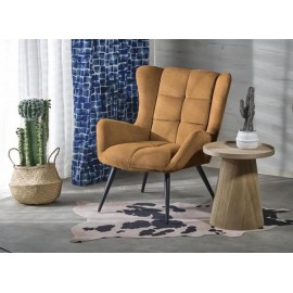 60-29278 BYRON leisure chair, mustard