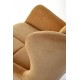 60-29278 BYRON leisure chair, mustard