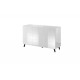 60-19886 chest of drwewr KOM2D  REJA white gloss/white gloss DIOMMI CAMA-REJA-KOM2D-BI/BI